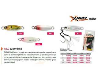 X-WAY JIG SUBATOMIC 10g RSL