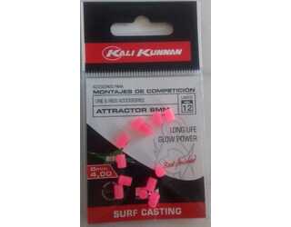 KALI KUNNAN ATTRACTOR 6mm GLOW-PINK (12 unidades) KALI KUNNAN ATTRACTOR 6mm GLOW-PINK (12 unidades)