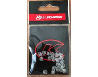 BOLAS DOBLE TALADRO 4,7x6 TRANPARENTES (20u)  BOLAS DOBLE TALADRO 4,7x6 TRANPARENTES (20u)