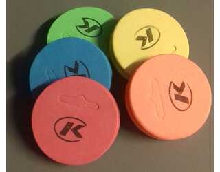 PLEGADOR CIRCULAR CON AGUJERO 6,5cm 1 RANURA (1 unidad) PLEGADOR CIRCULAR CON AGUJERO 6,5cm 1 RANURA (1 unidad)