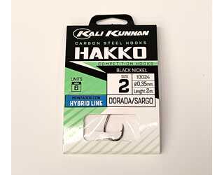 ANZUELO MONTADO KALI KUNNAN HAKKO 10024BN 2 DORADA/SARGO (6 unidades) ANZUELO MONTADO KALI KUNNAN HAKKO 10024BN 2 DORADA/SARGO (6 unidades)