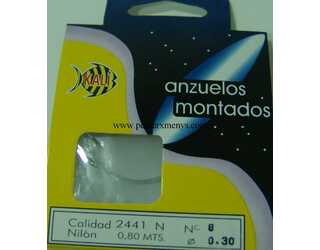 ANZUELO MONTADO KALI 2441-N FNC 8