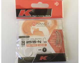BAJOS VOLANTIN 3 ANZUELOS 2515-N Nº2 (3 unidades) BAJOS VOLANTIN 3 ANZUELOS 2515-N Nº2 (3 unidades)