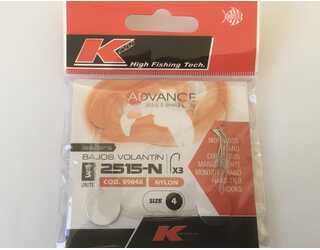 BAJOS VOLANTIN 3 ANZUELOS 2515-N Nº4 (3 unidades) BAJOS VOLANTIN 3 ANZUELOS 2515-N Nº4 (3 unidades)