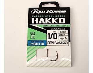 ANZUELO MONTADO KALI KUNNAN HAKKO 10024BN 1/0 DORADA/SARGO (6 unidades) ANZUELO MONTADO KALI KUNNAN HAKKO 10024BN 1/0 DORADA/SARGO (6 unidades)