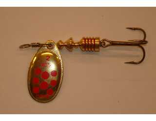 CUCHARILLA KALI MOTH Nº 2 OR (ORO PUNTOS ROJOS)