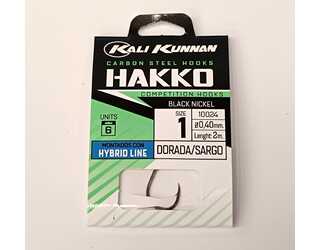 ANZUELO MONTADO KALI KUNNAN HAKKO 10024BN 1 DORADA/SARGO (6 unidades) ANZUELO MONTADO KALI KUNNAN HAKKO 10024BN 1 DORADA/SARGO (6 unidades)