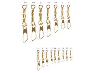 TORNIQUETES KALI 1503 1/0 DORADOS (12 unidades)