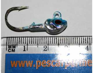 CABEZA JIG PEZ AZUL 3,5gr. (8 unidades)
