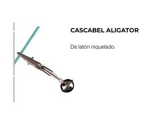 CASCABEL CASCABEL ALIGATOR 17mm (2 unidades) CASCABEL CASCABEL ALIGATOR 17mm (2 unidades)