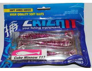 VINILO CATCH-IT CUBE MINNOW 113-85 (4 unidades)  VINILO CATCH-IT CUBE MINNOW 113-85 (4 unidades)