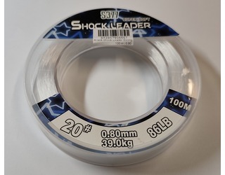 ATTACK SHOCK LEADER STRONG 100m 0.80mm 86LB ATTACK SHOCK LEADER STRONG 100m 0.80mm 86LB