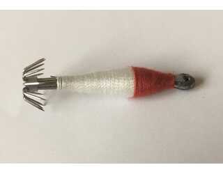 JIBIONERA TRADICIONAL ROJO- 4 cm - 10 gr  JIBIONERA TRADICIONAL ROJO- 4 cm - 10 gr