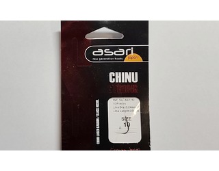 ASARI CARTERA CHINU STRONG-10 ANZUELO NEGRO Nº 10 (paquete de 10u) ASARI CARTERA CHINU STRONG-10 ANZUELO NEGRO Nº 10 (paquete de 10u)