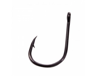 ANZUELO YOKOZUNA CHINU BLACK NICKEL ANILLA nº 2/0 (11 unidades)