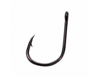 ANZUELO YOKOZUNA CHINU BLACK NICKEL ANILLA nº 6 (22 unidades)