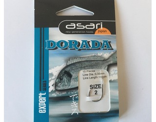 ANZUELO MONTADO ASARI DORADA - 2
