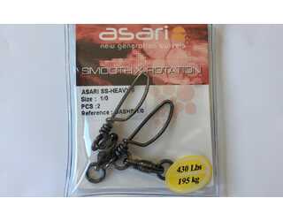 EMERILLON ASARI SS-HEAVY II N.1/0 (2 unidades) 430LB EMERILLON ASARI SS-HEAVY II N.1/0 (2 unidades) 430LB