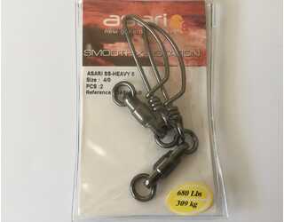 EMERILLON ASARI SS-HEAVY II N.4/0 (2 unidades) 680LB EMERILLON ASARI SS-HEAVY II N.4/0 (2 unidades) 680LB