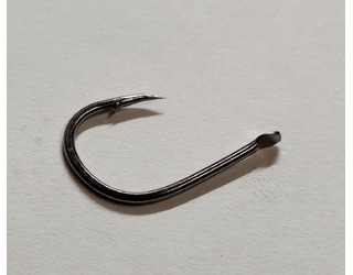 ANZUELO TEETH KOISO BLACK NICKEL Nº7 (30 unidades)