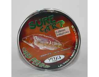 NYLON SURE CARP 0.28 300MT 9.08kg