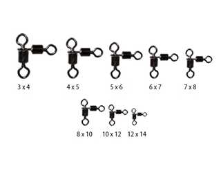 EMERILLON YUKI ROLLING DOBLE 12X14 (7 unidades) EMERILLON YUKI ROLLING DOBLE 12X14 (7 unidades)