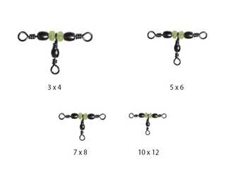 EMERILLON YUKI TRIPLE PERLA LUMI 6 (2 unidades) EMERILLON YUKI TRIPLE PERLA LUMI 6 (2 unidades)