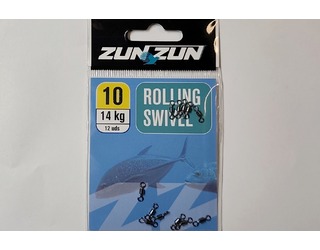 ZUNZUN ROLLING SWIVEL Nº 10 (12 unidades) 14KG ZUNZUN ROLLING SWIVEL Nº 10 (12 unidades) 14KG