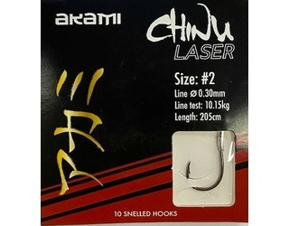 AKAMI ANZUELO MONTADO CHINU LASER 02 (paquete de 10 unidades) AKAMI ANZUELO MONTADO CHINU LASER 02 (paquete de 10 unidades)
