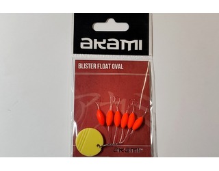 AKAMI FLOAT OVAL 4X7.5mm (6 unidades) RED AKAMI FLOAT OVAL 4X7.5mm (6 unidades) RED