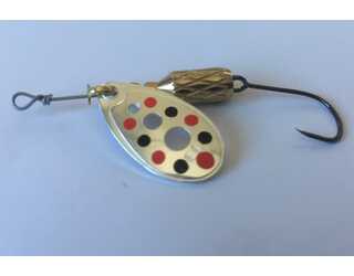 CUCHARILLA CELTA TURBO Nº 2 APRN (1 ANZUELO SIN MUERTE)