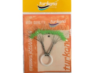 TURKANA TOPE LINEA SILICONA VERDE TALLA M (20 unidades)