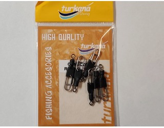 TURKANA CONECTOR RAPIDO CRC V - NEGRO (6 unidades)