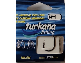 TURKANA ANZUELO PICO LORO N 1 (paquete de 10u) TURKANA ANZUELO PICO LORO N 1 (paquete de 10u)