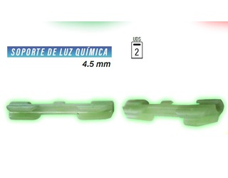 TURKANA - SOPORTE LUZ QUIMICA 4.5MM (2 unidades) TURKANA - SOPORTE LUZ QUIMICA 4.5MM (2 unidades)