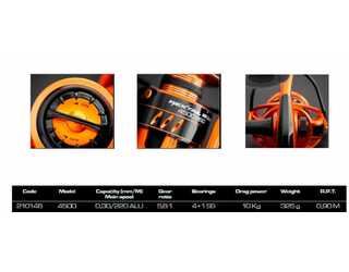 CARRETE CINNETIC REXTAIL MH GAME 4500 HSG_1