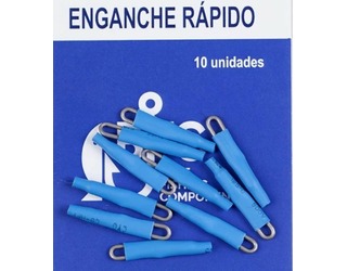 BFC ENGANCHE RAPIDO AZUL (10 unidades) BFC ENGANCHE RAPIDO AZUL (10 unidades)