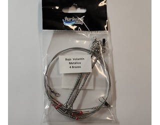 TURKANA BAJO VOLANTIN METALICO 4 BRAZOS