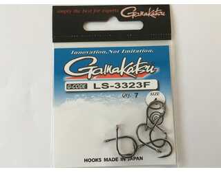ANZUELO GAMAKATSU LS-3323F HOOKS BLACK Nº4 (7 unidades)  ANZUELO GAMAKATSU LS-3323F HOOKS BLACK Nº4 (7 unidades)