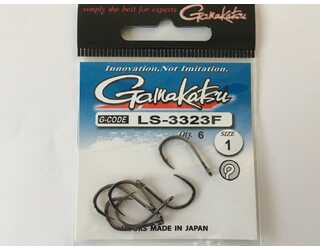 ANZUELO GAMAKATSU LS-3323F HOOKS BLACK Nº1 (6 unidades)  ANZUELO GAMAKATSU LS-3323F HOOKS BLACK Nº1 (6 unidades)