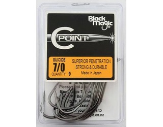 ANZUELO BLACK MAGIC 7/0 C.POINT (9 unidades)