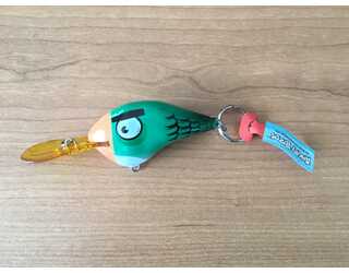 LLAVERO RAPALA ANGRY BIRDS - 5  LLAVERO RAPALA ANGRY BIRDS - 5