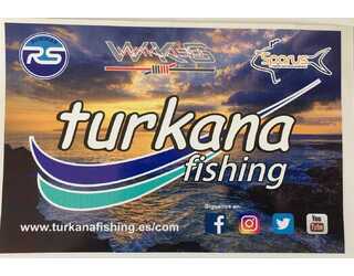 ADHESIVO TURKANA FISHING 17X11 cm ADHESIVO TURKANA FISHING 17X11 cm