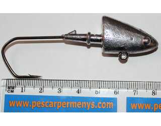 JIG SHAD EXAGONAL 40gr anz. 6/0