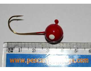 JIG ROUND - JIG REDONDO ROJO 3/8 (unidad)