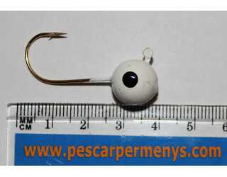 JIG ROUND - JIG REDONDO BLANCO 3/8 (unidad)