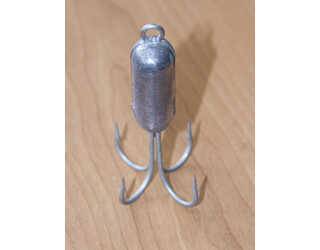 PULPERA CON PLOMO 4 ANZUELOS (60GR) PULPERA CON PLOMO 4 ANZUELOS (60GR)