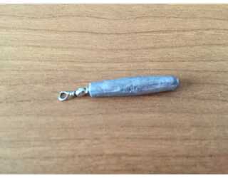 PLOMO TORPEDO CON EMERILLON 30GR (unidad)