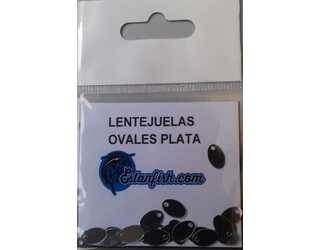 LENTEJUELAS OVALES COMPETICION PLATA  LENTEJUELAS OVALES COMPETICION PLATA