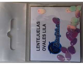 LENTEJUELAS OVALES COMPETICION LILA  LENTEJUELAS OVALES COMPETICION LILA
